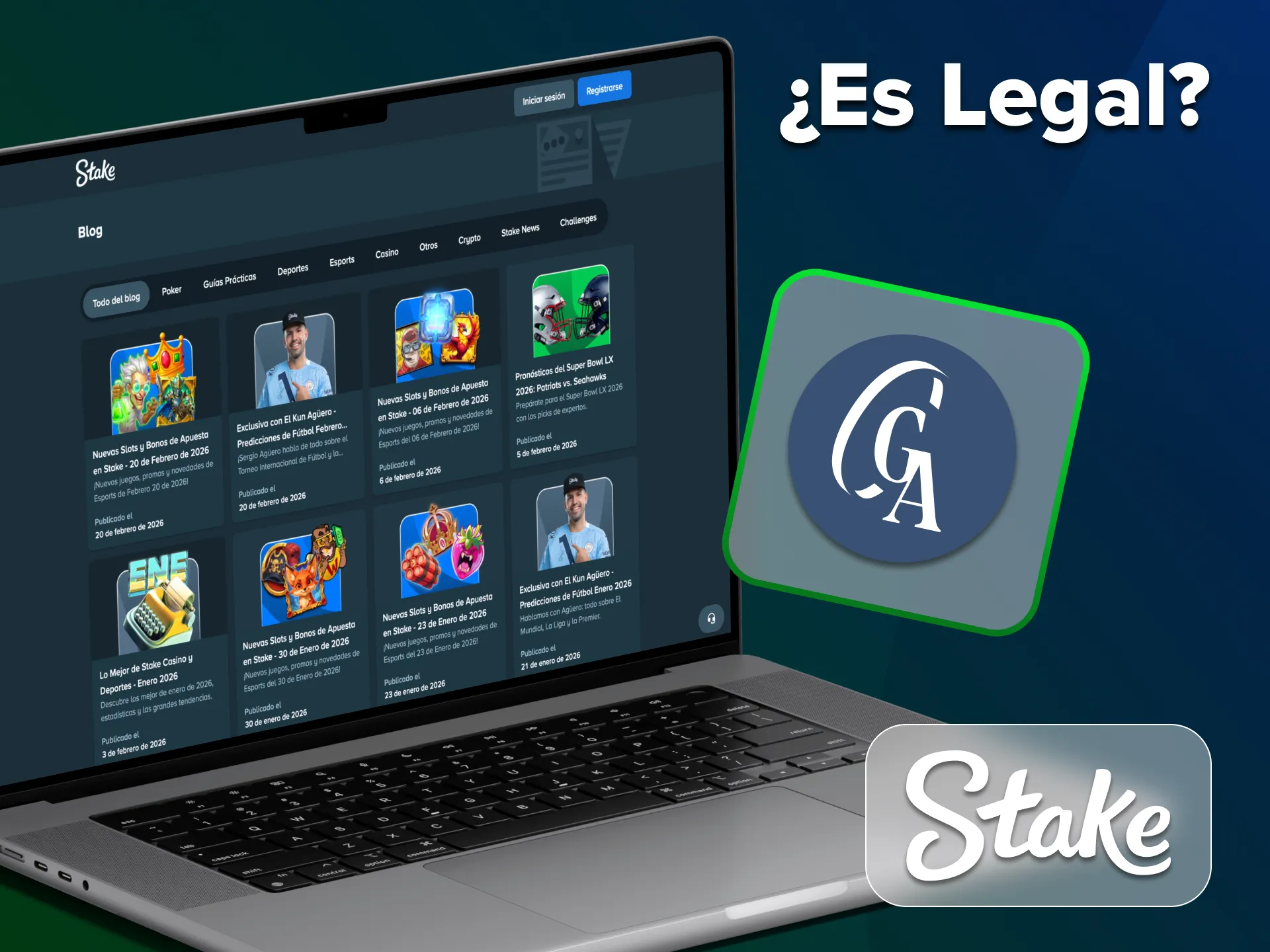 Stake tiene una licencia válida de la Autoridad de Juegos de Curazao.