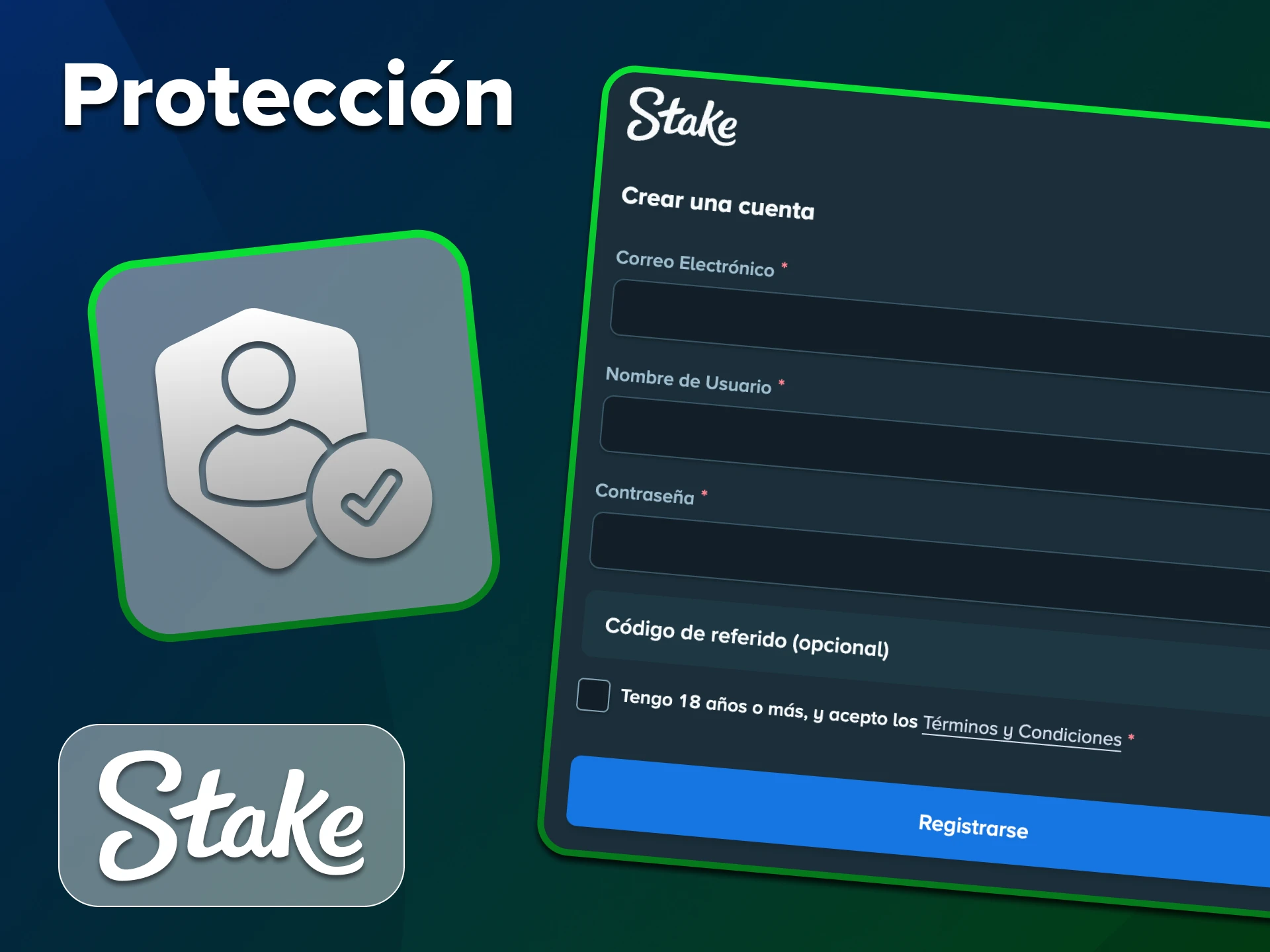 Stake protege los datos personales a través de conexiones seguras.