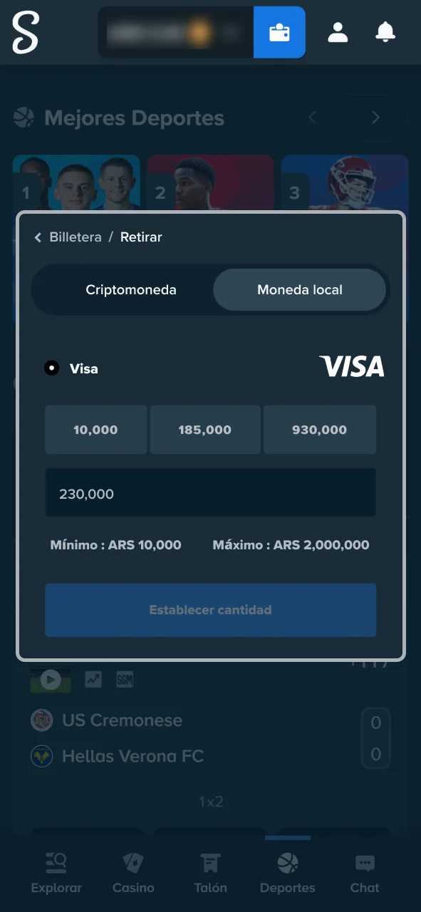 Retira tus ganancias de Stake tras cumplir con el rollover solicitado.