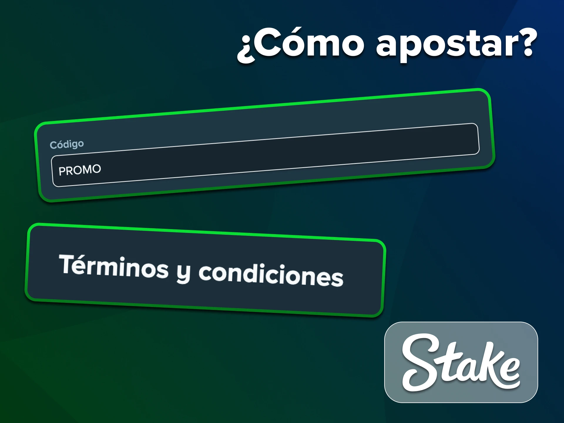 Sigue los pasos para apostar correctamente con el bono Stake.