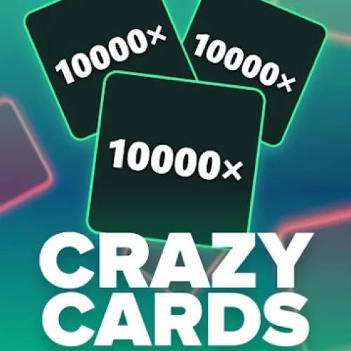 Juega las partidas rápidas de Crazy Cards en Stake.