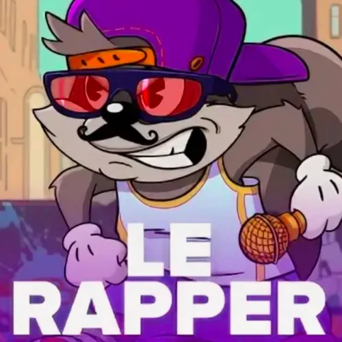 La volatilidad media-alta de Le Rapper equilibra los premios en Stake.