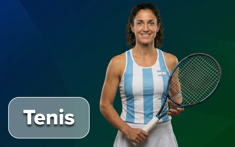 Puedes apostar en competiciones de tenis como la Copa Davis en Stake.