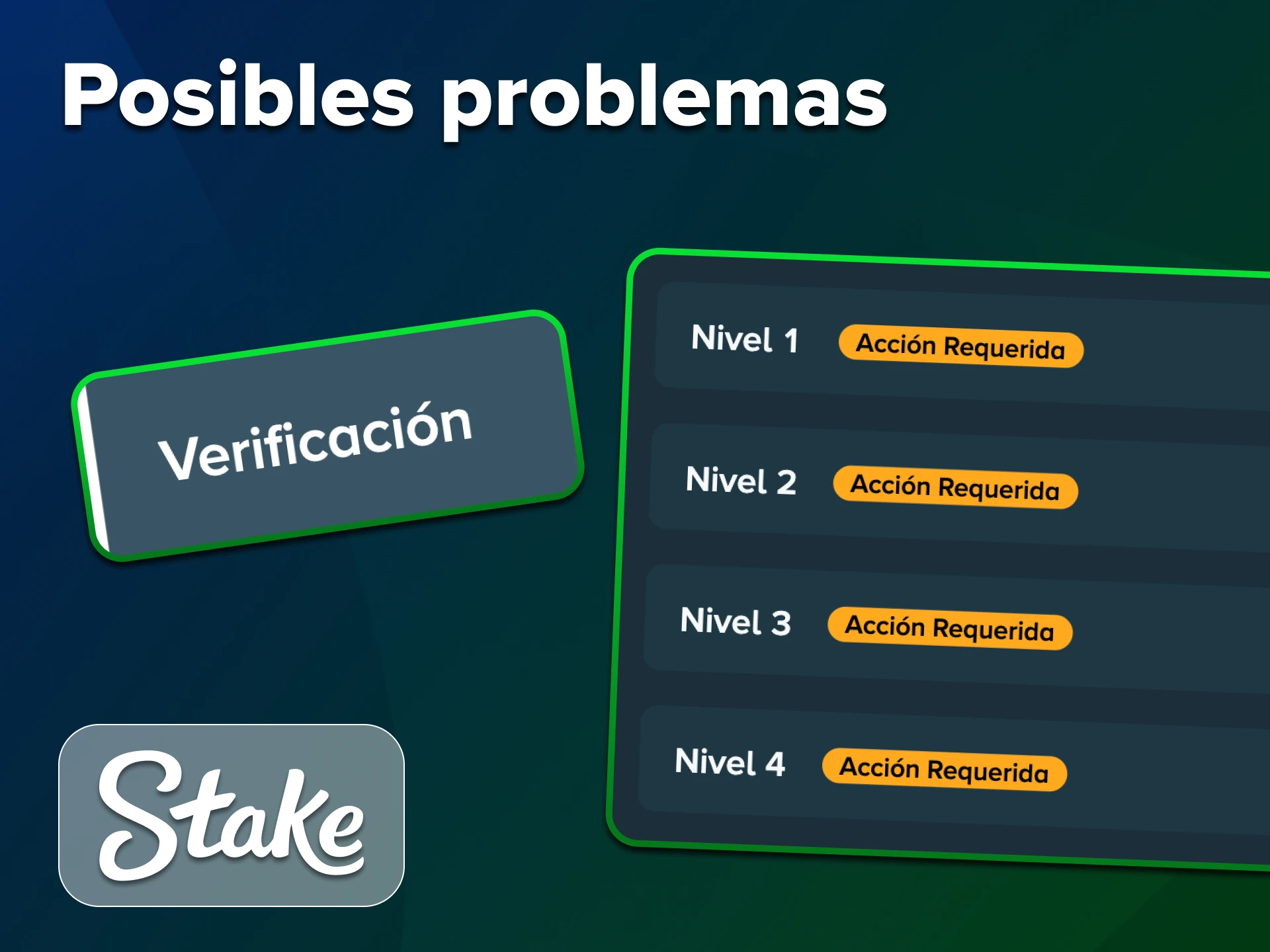 Siga las recomendaciones para resolver problemas de retiro de Stake.